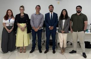 Prefeito de Caracol dá boas-vindas ao novo juiz da Comarca (Foto: Reprodução)