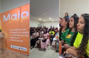 Prefeitura de Simplício Mendes promove ação do Maio Laranja (Foto: Reprodução)