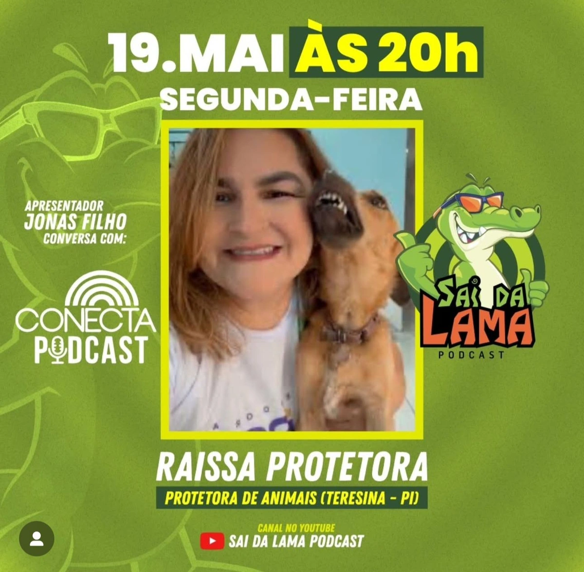 Rayssa Protetora é a primeira entrevistada do Sai da Lama Podcast direto do Piauí