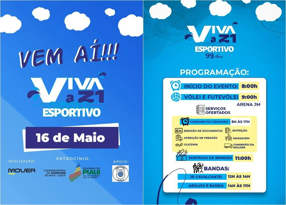 Viva a Z1 Esportivo movimenta a Colônia de Pescadores nesta sexta-feira (17)