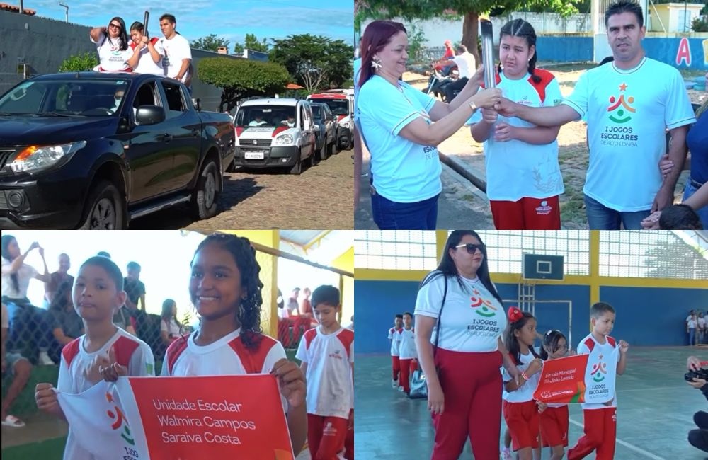 Abertura dos I Jogos Escolares reúne comunidade e celebra o esporte em Alto Longá
