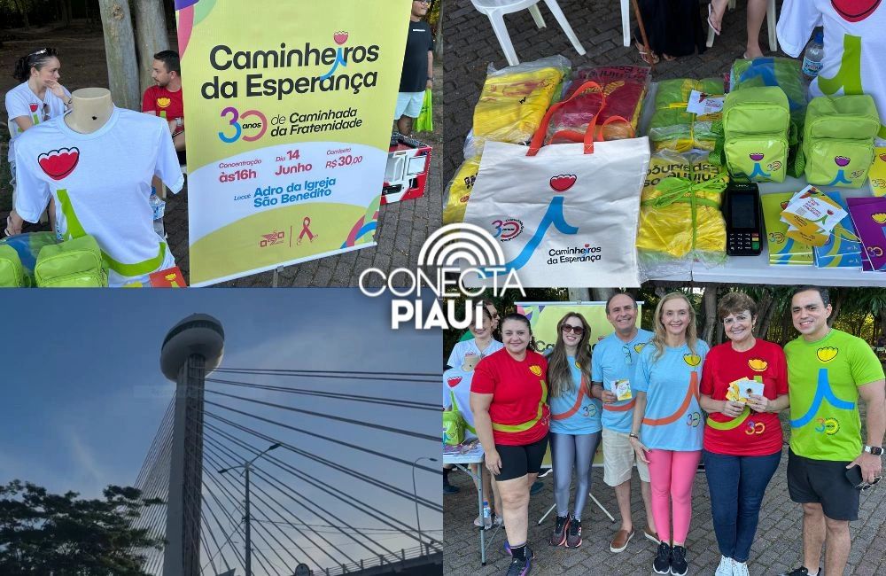 Ação de Vendas e Divulgação Marca Preparativos para a 30ª Caminhada da Fraternidade em Teresina