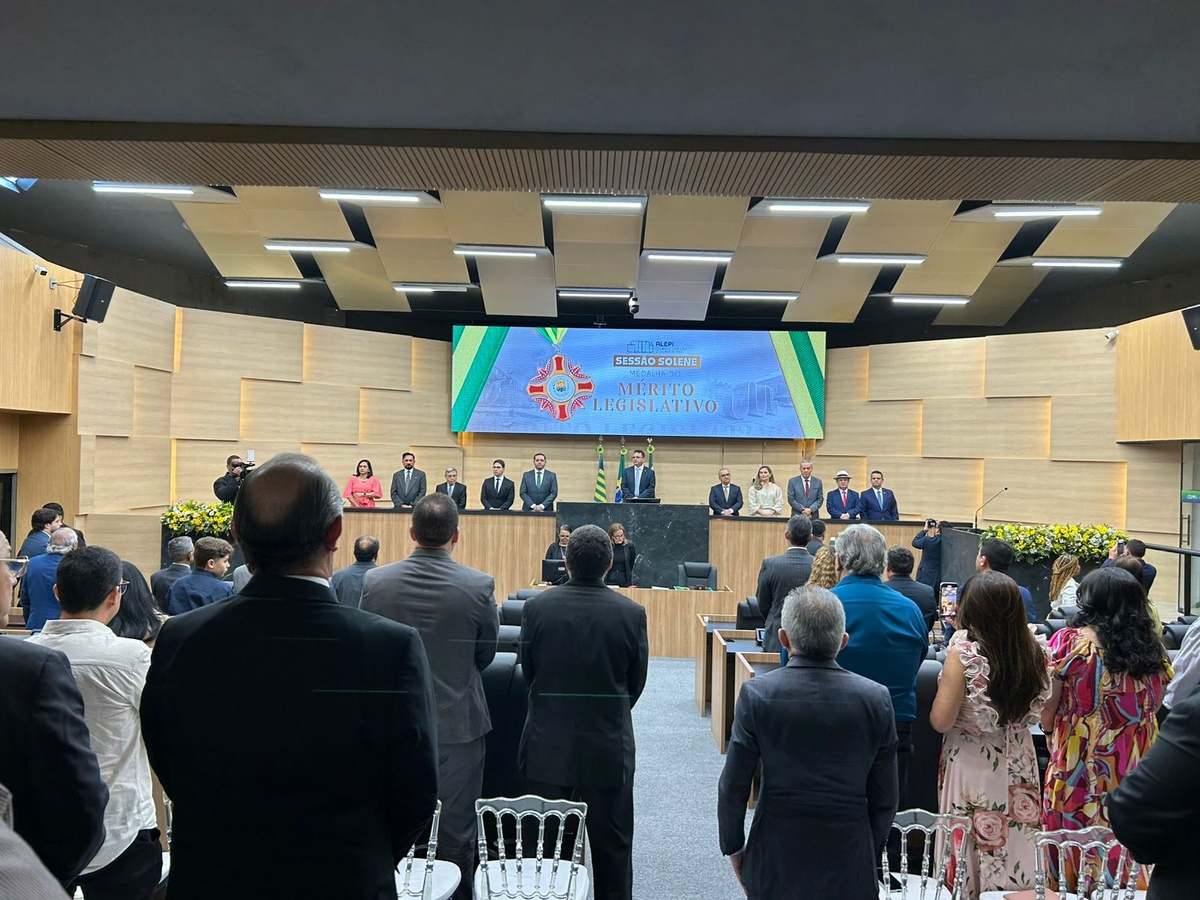 Alepi homenageia secretário do TJ-PI com Medalha do Mérito Legislativo