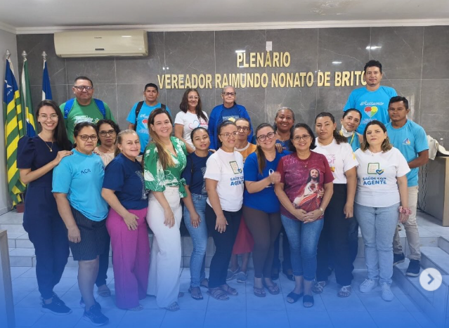Cajueiro da Praia capacita agentes para combate ao sarampo e rubéola