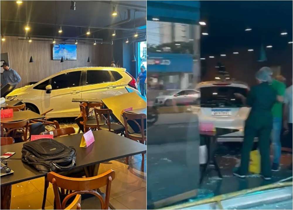 Carro invade restaurante do Carvalho da Homero dois meses após caso semelhante