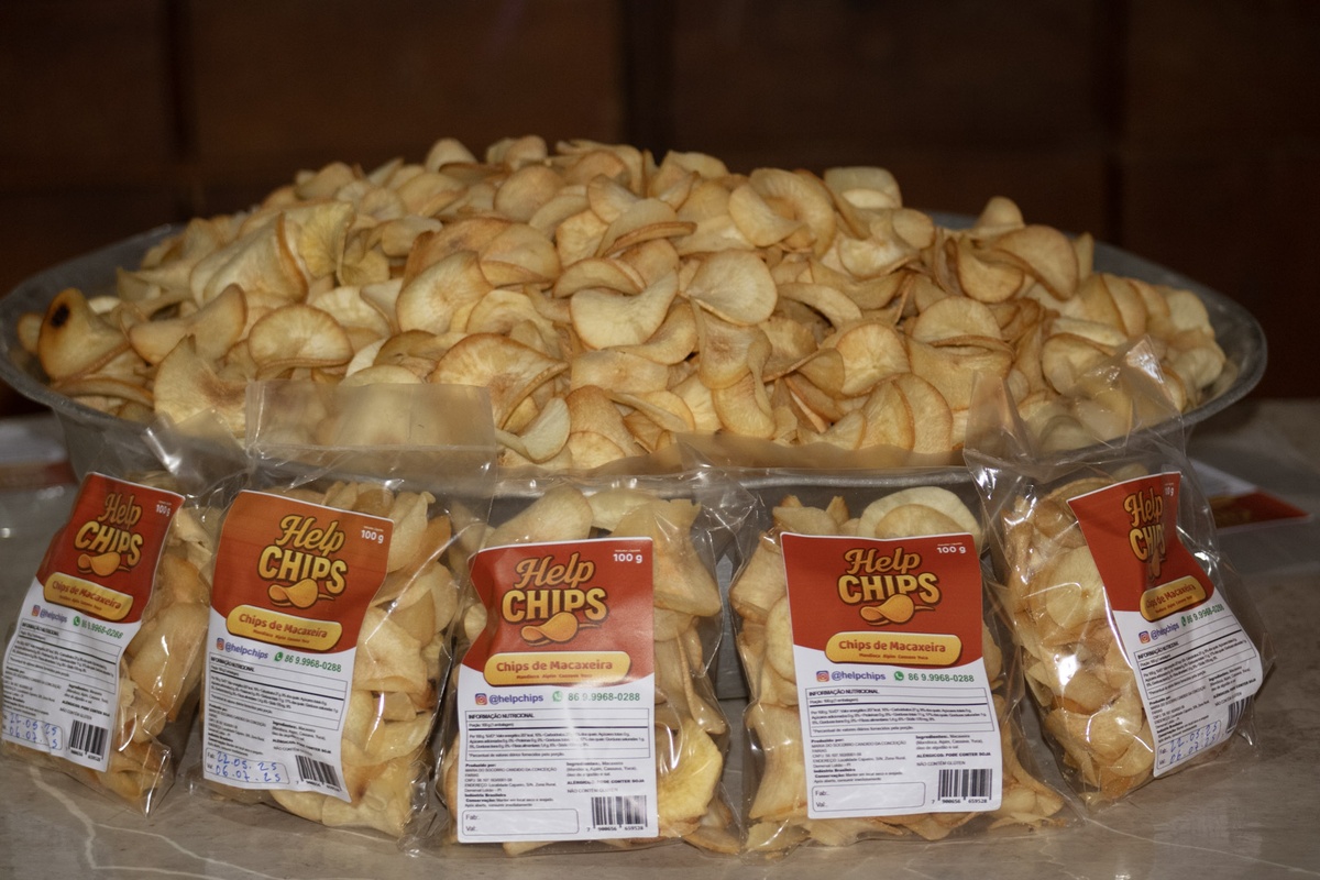 Chips de Macaxeira da Help Chips