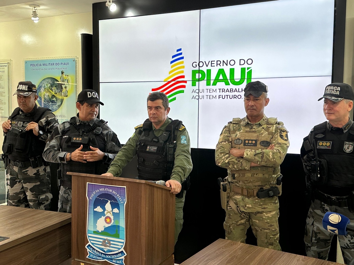 Comandante-geral da PM detalha prisão de faccionados na zona Norte de Teresina