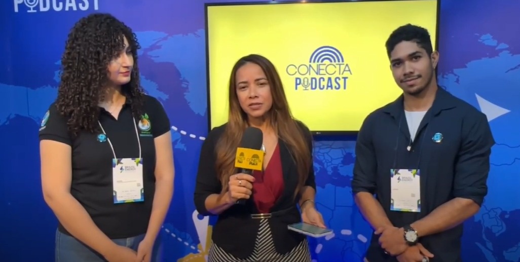 Conecta Podcast recebe estudantes da UESPI durante Brazil Energy Conference
