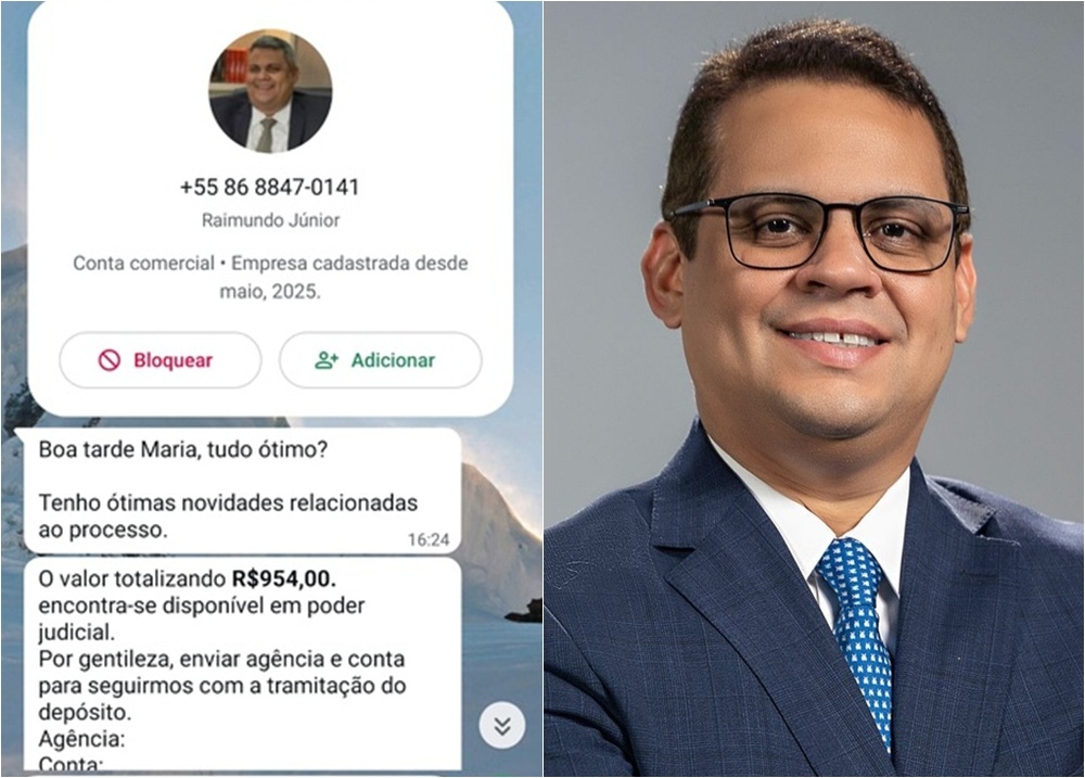 Criminoso usa imagem do presidente da OAB/PI para aplicar golpe em Teresina