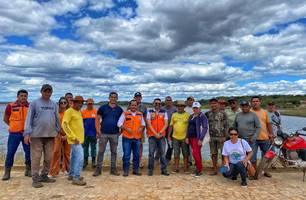 Defesa Civil inicia mapeamento para reforçar segurança da barragem em Campo Maior (Foto: Reprodução)