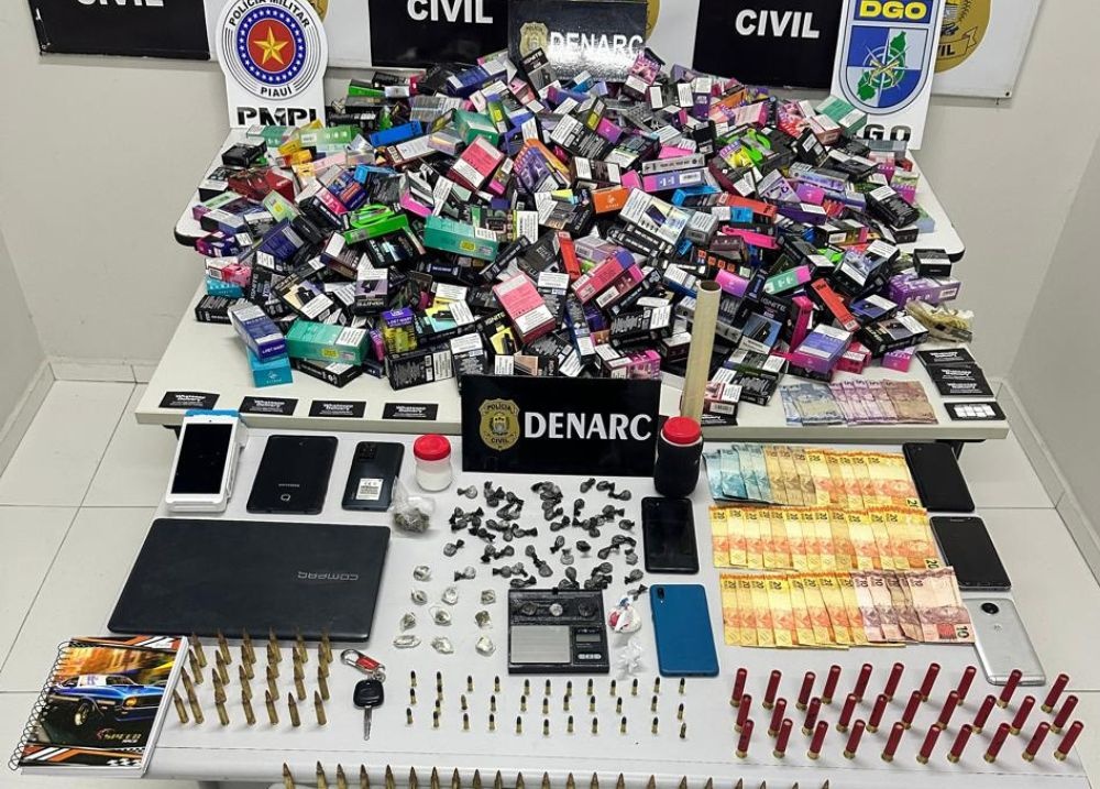 Delegado diz que local investigado por tráfico era usado para vender vapes ilegais