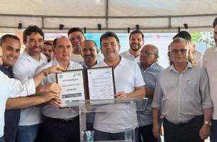Em Floriano, Rafael Fonteles anuncia reforma e ampliação do cais da cidade (Foto: Conecta Piauí)