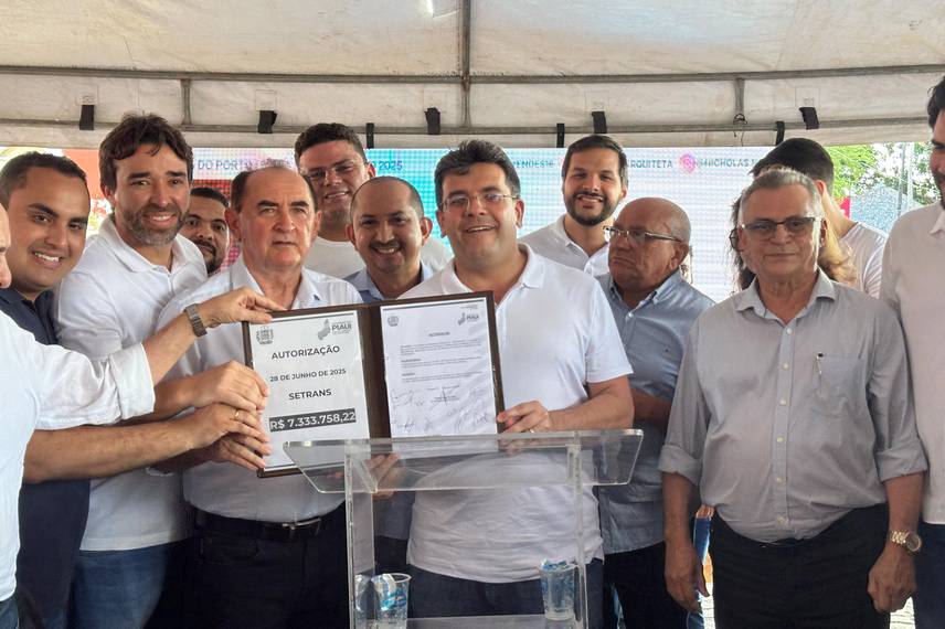 Em Floriano, Rafael Fonteles anuncia reforma e ampliação do cais da cidade Em Floriano, Rafael Fonteles anuncia reforma e ampliação do cais da cidade