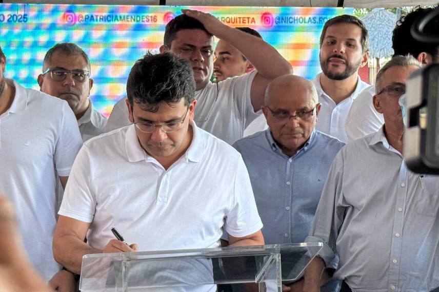 Em Floriano, Rafael Fonteles anuncia reforma e ampliação do cais da cidade Em Floriano, Rafael Fonteles anuncia reforma e ampliação do cais da cidade
