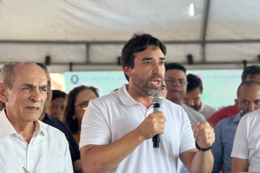 Em Floriano, Rafael Fonteles anuncia reforma e ampliação do cais da cidade Em Floriano, Rafael Fonteles anuncia reforma e ampliação do cais da cidade