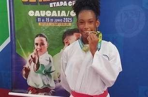 Estudante piauiense brilha em seletivas nacionais de karatê (Foto: Reprodução/Ascom Seduc)
