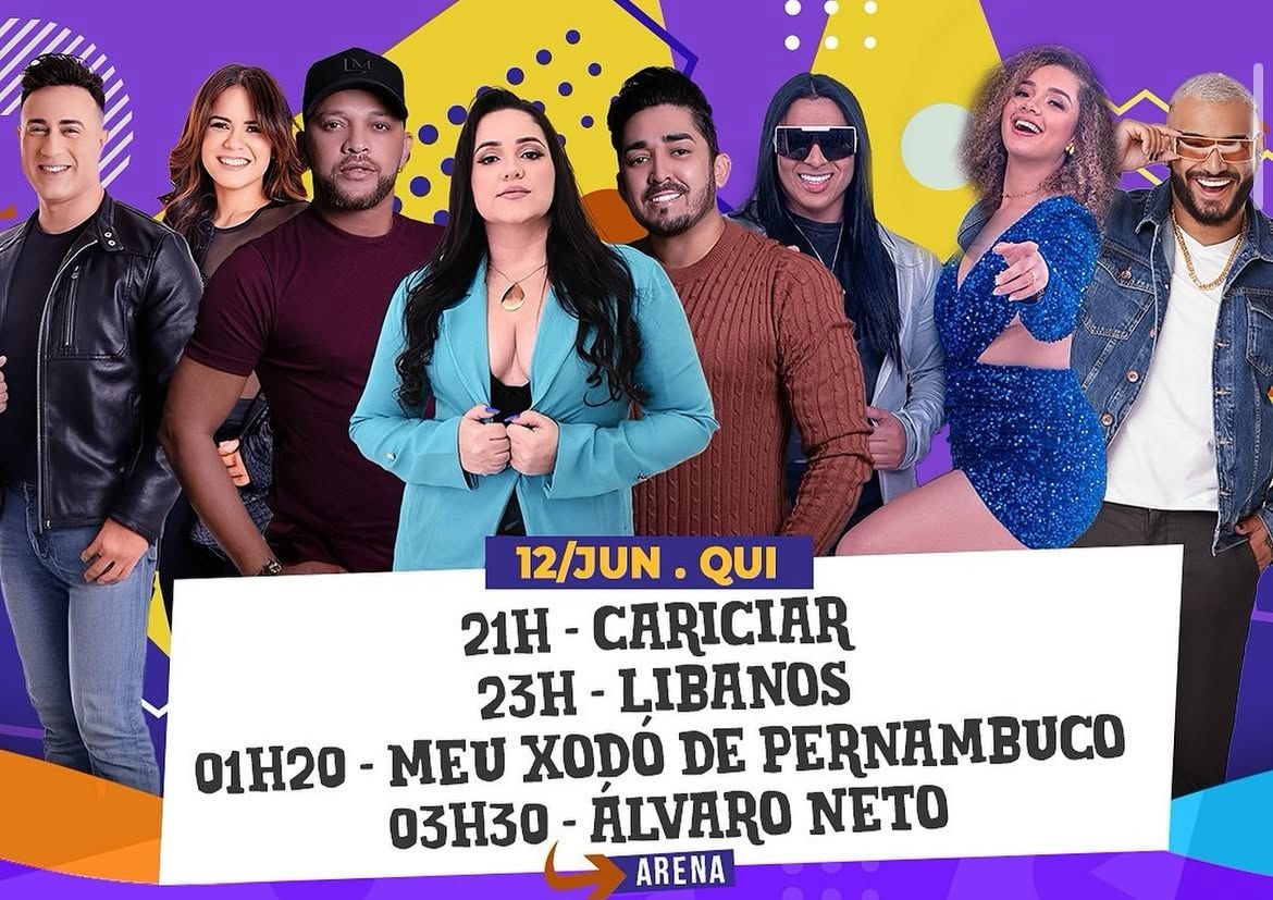Festejos de Santo Antônio no dia dos namorados é marcado por shows românticos em Campo Maior