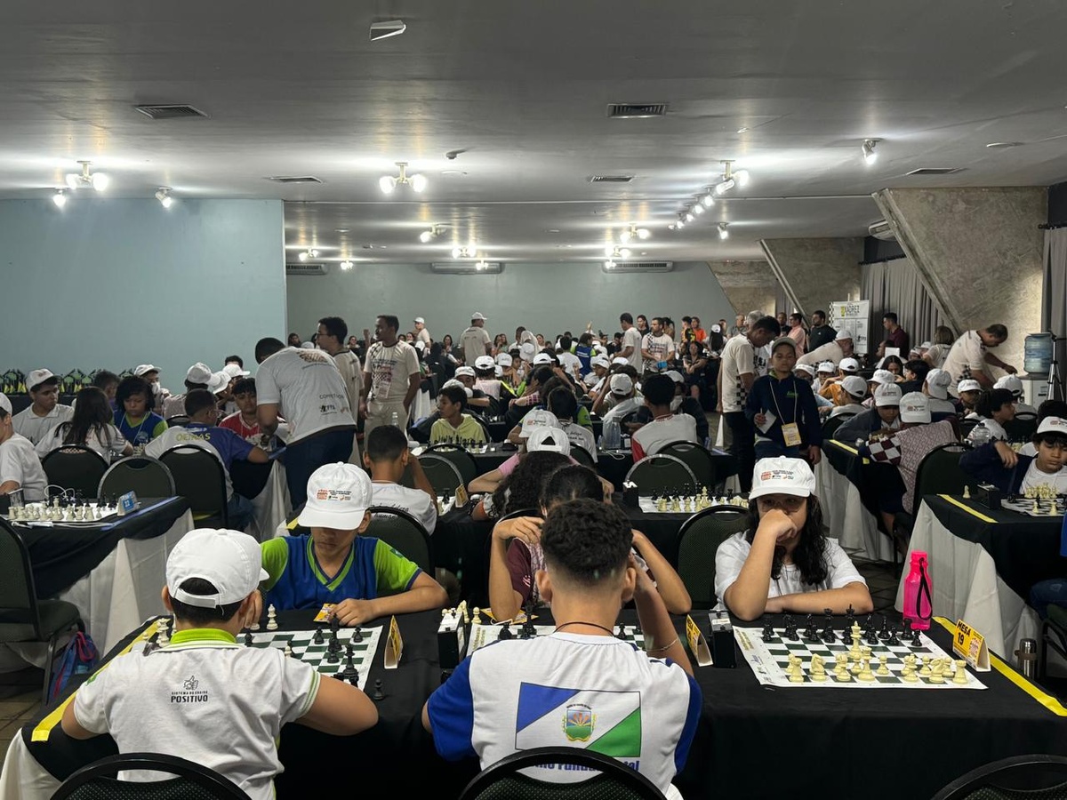 Festival Piauiense de Xadrez reúne mais de 700 alunos de 15 cidades