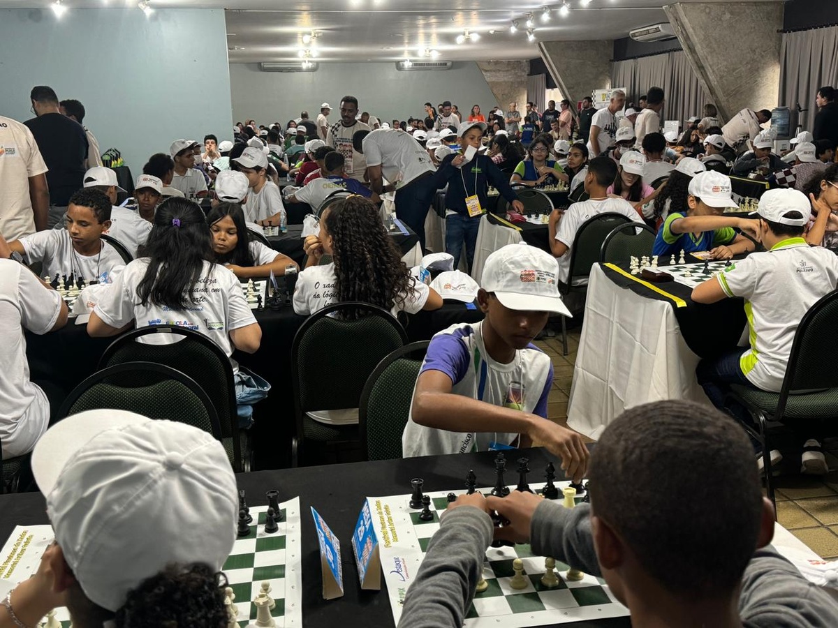 Festival Piauiense de Xadrez reúne mais de 700 alunos de 15 cidades