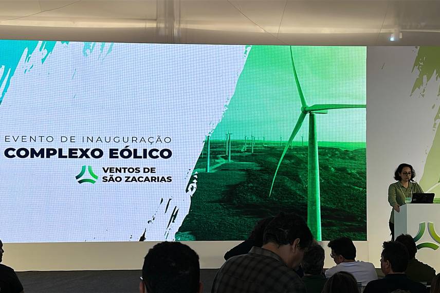 Inauguração do complexo eólico Ventos de São Zacarias Inauguração do complexo eólico Ventos de São Zacarias