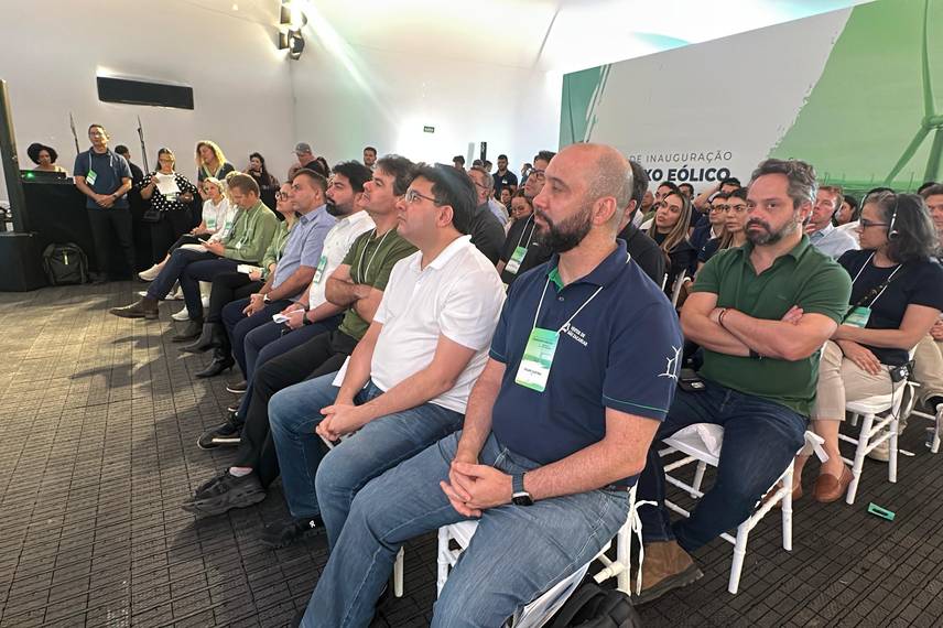 Inauguração do complexo eólico Ventos de São Zacarias Inauguração do complexo eólico Ventos de São Zacarias