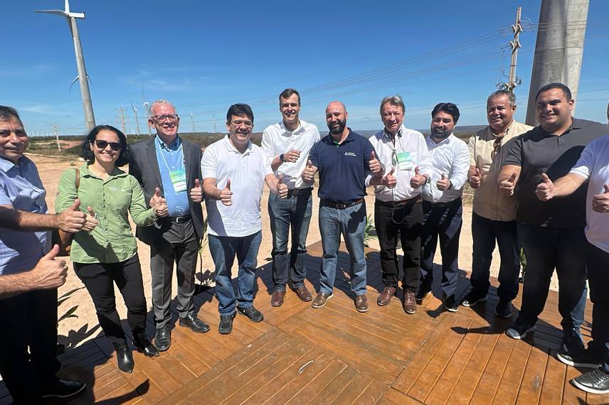 Inauguração do complexo eólico Ventos de São Zacarias Inauguração do complexo eólico Ventos de São Zacarias