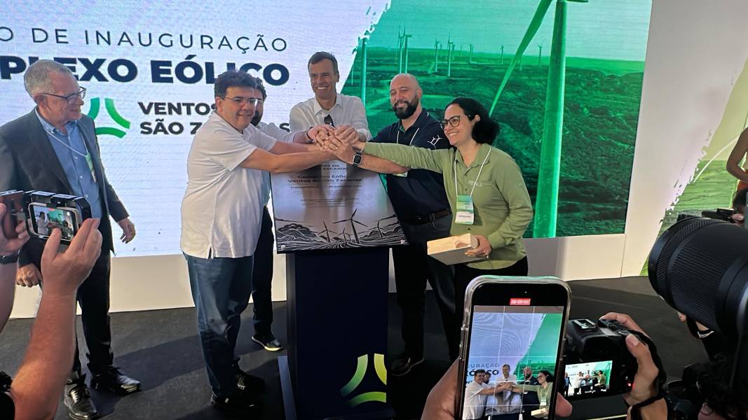 Inauguração do complexo eólico Ventos de São Zacarias