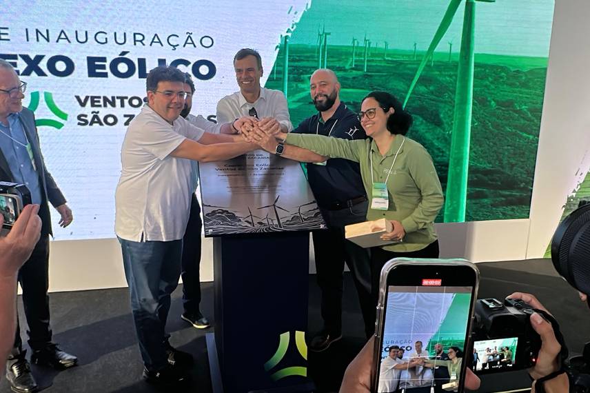Inauguração do complexo eólico Ventos de São Zacarias Inauguração do complexo eólico Ventos de São Zacarias