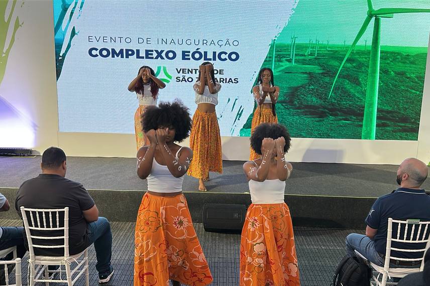 Inauguração do complexo eólico Ventos de São Zacarias Inauguração do complexo eólico Ventos de São Zacarias