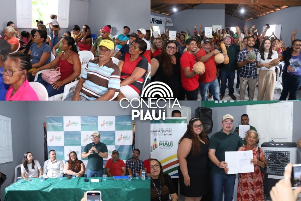 Interpi entrega 14 títulos rurais em Curimatá, beneficiando famílias locais