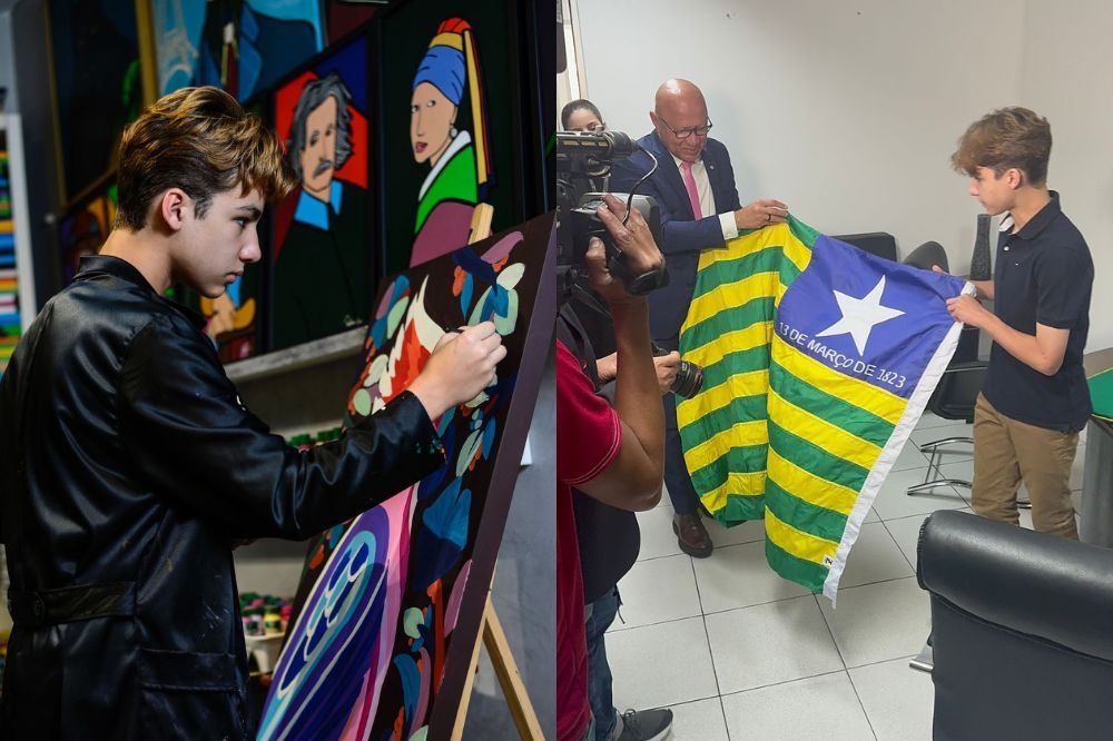 Jovem piauiense recebe premiação como um dos 100 prodígios do mundo