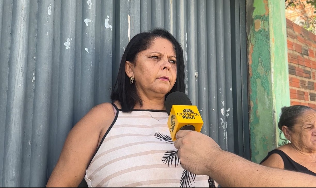 Luciene Melo, moradora da Água Mineral