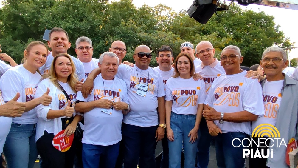 Marcha para Jesus reúne multidão em Teresina com o tema 'Um Só Povo, Um Só Deus'