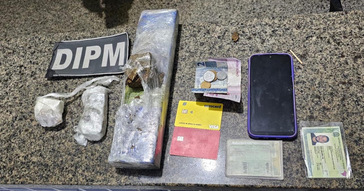 Mototaxista é preso por tráfico de drogas após abordagem em estrada de Parnaíba