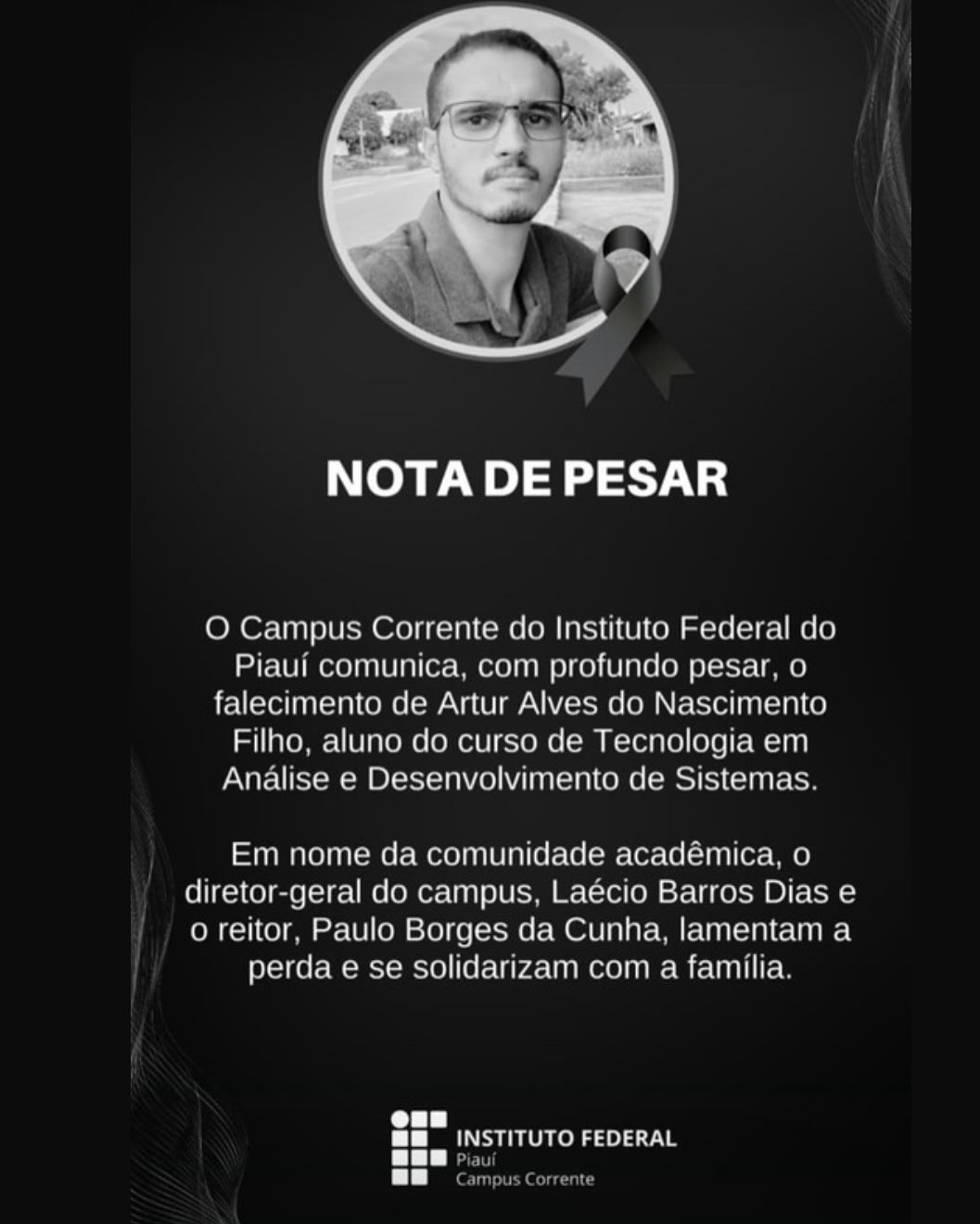 Nota de Pesar