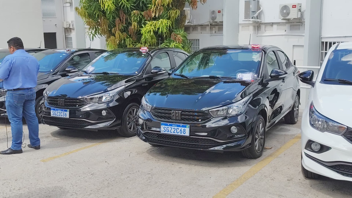Novas viaturas da SSP