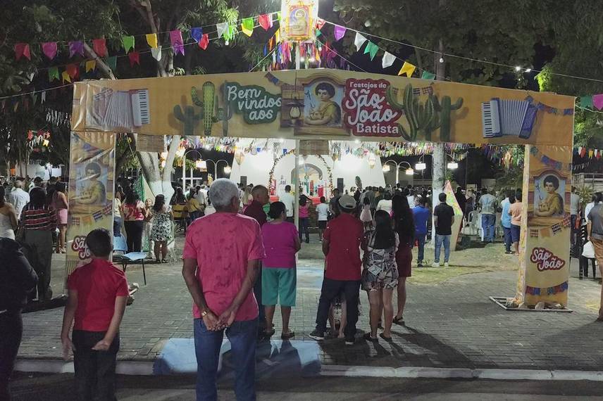 O tradicional festejo de São João Batista em Ribeiro Gonçalves. O tradicional festejo de São João Batista em Ribeiro Gonçalves.