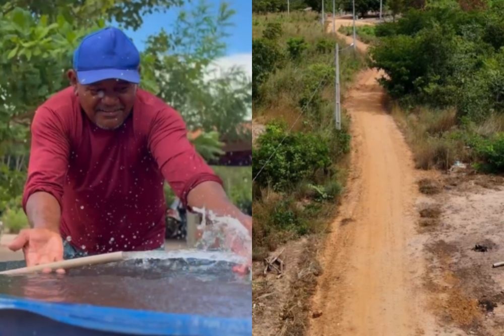 Prefeitura de Parnarama entrega novo poço e recuperação de estradas na zona rural
