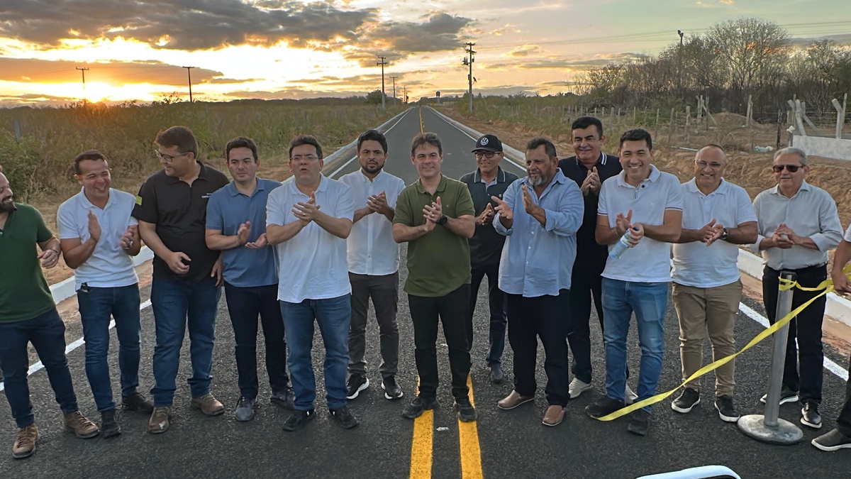 Rafael Fonteles vistoria e inaugura obras de asfaltamento em Belém do Piauí