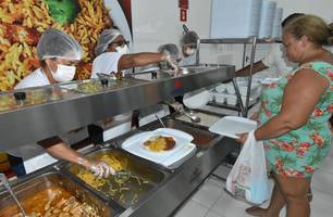 Restaurante Popular do Santa Maria da Codipi (Foto: Francisco Leal)