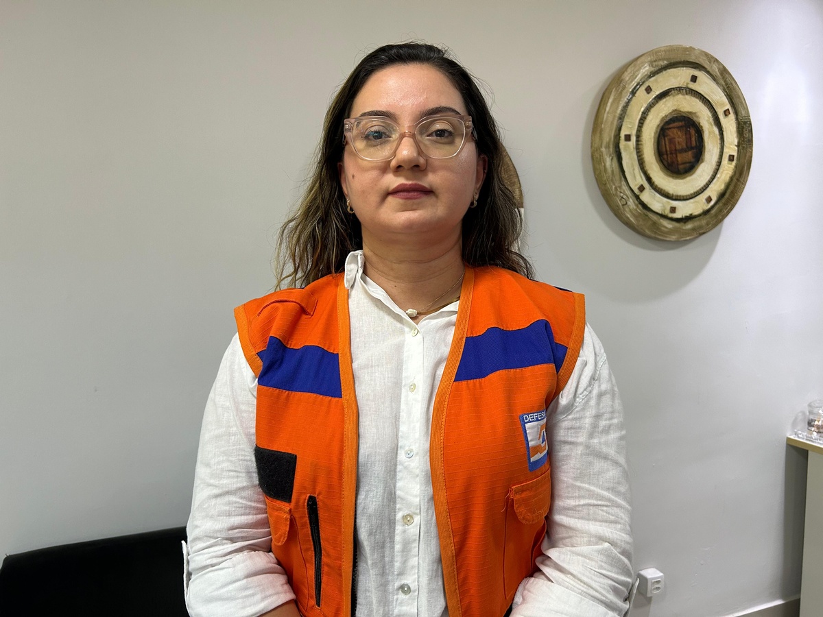 Rosana Macedo, psicóloga e agente da Defesa Civil/PI