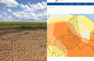 Seca avança no Piauí e Semarh lança mapa para mostrar situação por cidade (Foto: Reprodução)