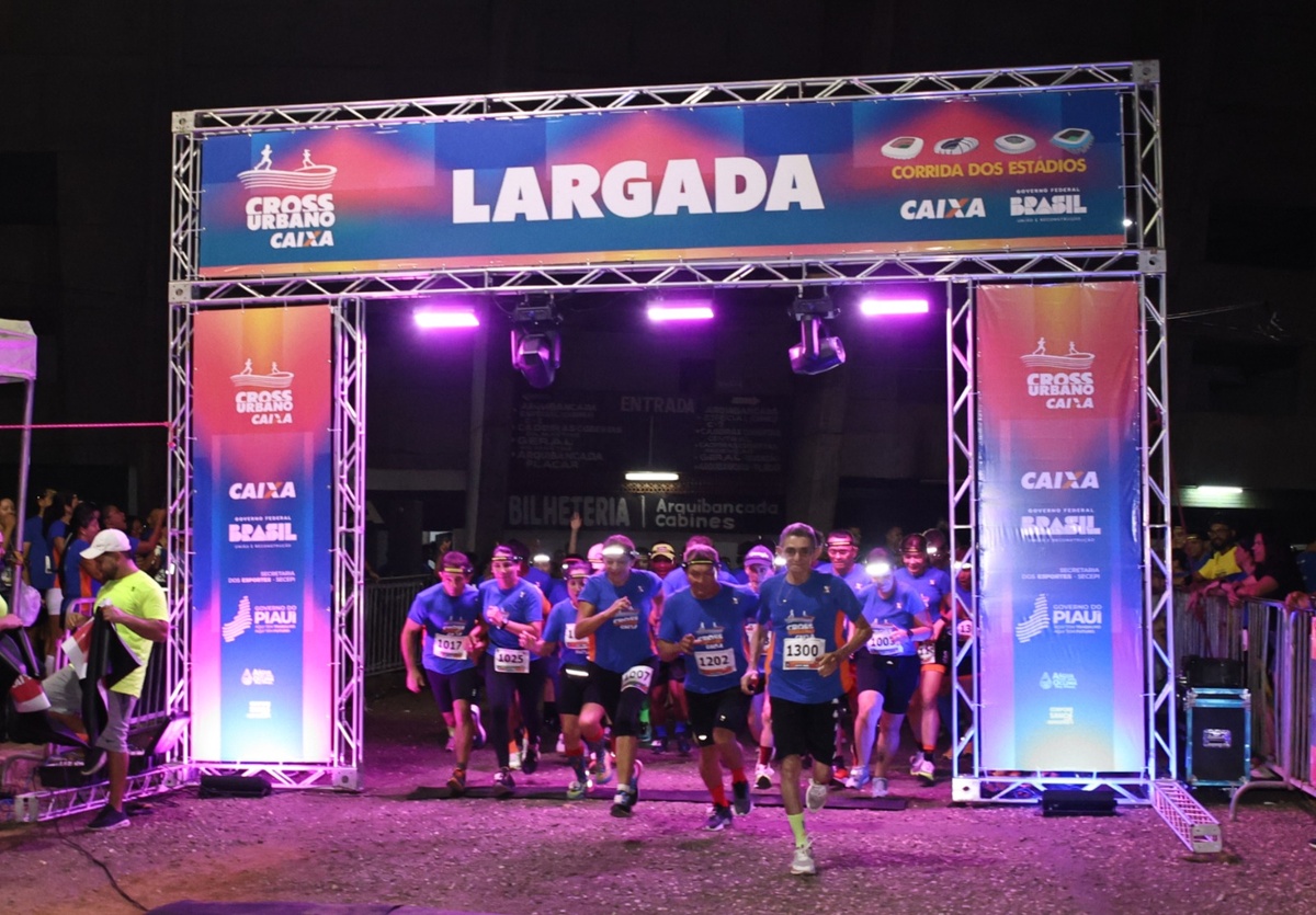 Albertão vira pista de corrida com etapa do Cross Urbano CAIXA em Teresina