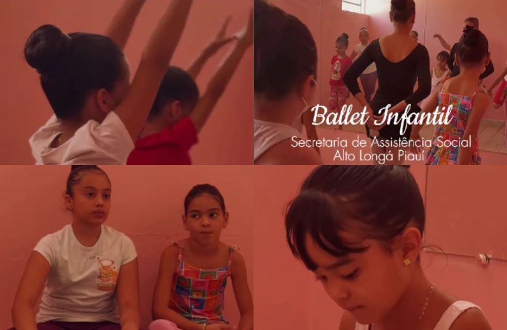 Alto Longá inicia aulas gratuitas de ballet