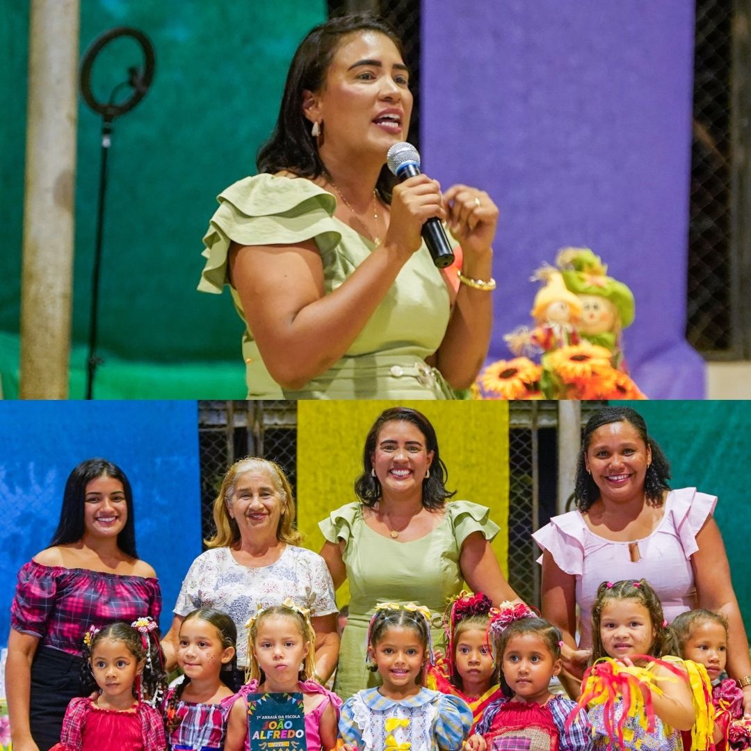 Arraiá da Escola João Alfredo emociona a comunidade com espetáculo em Lagoa do Piauí