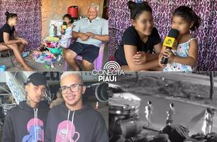 Avô assume netas após morte da filha atropelada por carro de Lokinho (Foto: Conecta Piauí)