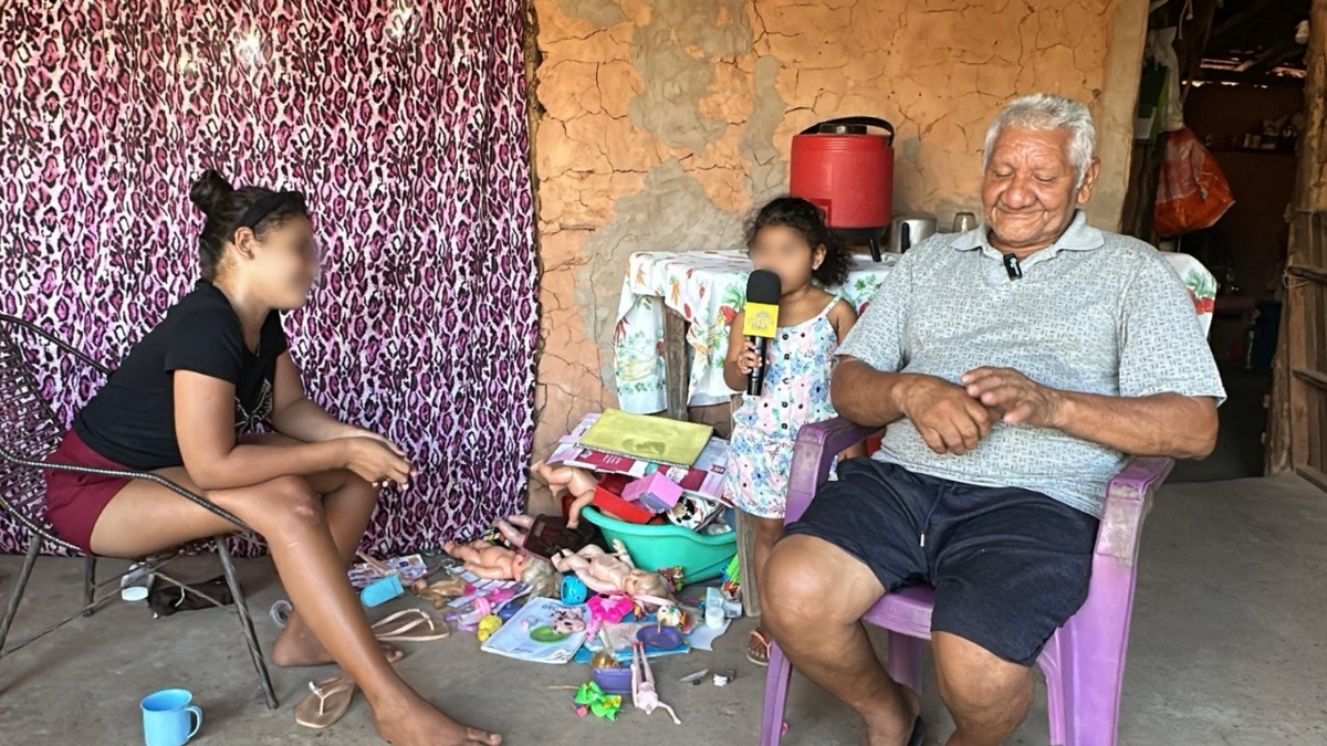 Avô assume netas após morte da filha atropelada por carro de Lokinho