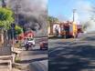 Carro pega fogo e mobiliza Corpo de Bombeiros na zona Norte de Teresina