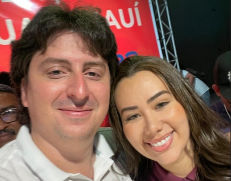 Enio Portela e Fernanda Gomes.