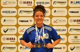 Estudante piauiense conquista 3 medalhas na Taça Brasil de Tênis de Mesa (Foto: Ascom/ SEDUC)